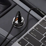 100W PD Fast Charging Cable Kit USB-C to DC Adapter Cable with 14Pcs DC Adapters for Laptop