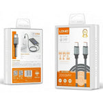 LDNIO LC442C 2m USB-C to USB-C Cable 65W PD Fast Charging Braided Data Cable for iPhone 15 Series