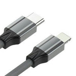 LDNIO LC442i 2m Type-C to Lightning Cable 30W PD Fast Charging Braided Data Cable for iPhone iPad