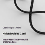 K696-2 1.8m Cable for Dell Laptop Type-C to 4.5 x 3.0mm DC Adapter Cable 140W PD Fast Charging Converter