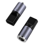 K0165 Type-C Han til DC Magnetisk Adapter 100W PD Hurtigopladning Strømadapter i Aluminiumslegering til Bærbar Computer