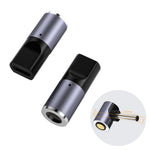 K0165 Type-C Han til DC Magnetisk Adapter 100W PD Hurtigopladning Strømadapter i Aluminiumslegering til Bærbar Computer