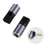 K0165 Type-C Han til DC Magnetisk Adapter 100W PD Hurtigopladning Strømadapter i Aluminiumslegering til Bærbar Computer