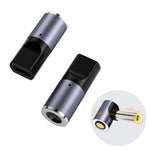 K0165 Type-C Han til DC Magnetisk Adapter 100W PD Hurtigopladning Strømadapter i Aluminiumslegering til Bærbar Computer
