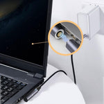 K0165-1 Type-C Han til DC 8-benet magnetisk adapter 100W PD Lynopladende strømkabeladapter til MacBook Laptop