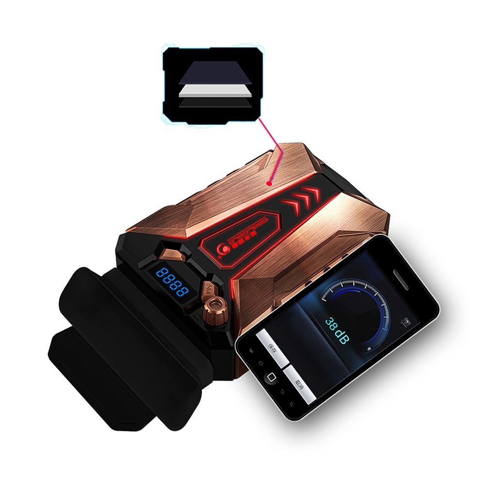COOLCOLD Ice Magic 7 Laptop Cooler 5V LED Fan Laptop Stand Notebook Holder Desk Computer Cooling Fan