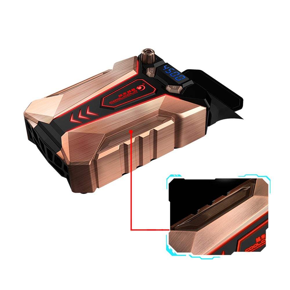 COOLCOLD Ice Magic 7 Laptop Cooler 5V LED Fan Laptop Stand Notebook Holder Desk Computer Cooling Fan