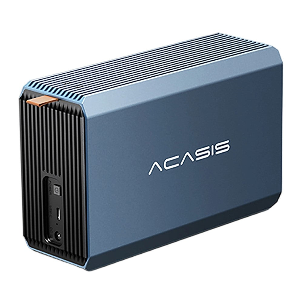 ACASIS EC-7352 Dual Bay Hard Drive Enclosure USB 3.0 External RAID Enclosure for 2.5 / 3.5 Inch SATA HDD SSD Up to 48TB