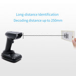 WHS23-M 2.4G Wireless Barcode QR Code Scanner Handheld Bar Code Reader
