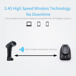 WHS23-M 2.4G Wireless Barcode QR Code Scanner Handheld Bar Code Reader