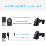 WHS23-M 2.4G Wireless Barcode QR Code Scanner Handheld Bar Code Reader