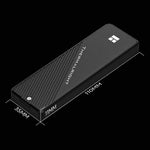 THERMALRIGHT HR-EB105 C M.2 NVMe SSD Enclosure USB 3.2 Gen2 Type-C Cable Aluminum Alloy CNC 8TB External Hard Drive Case