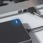 EAGET CE10 2.5 Inch HDD Enclosure USB3.0 SATA External Hard Drive Case with USB-A Cable