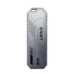 EAGET SE910D M.2 NVMe SATA ekstern kabinet USB3.2 10Gbps harddiskkabinet i aluminiumslegering til 2230 / 2242 / 2280