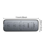EAGET SE360D M.2 NVMe SATA Dobbeltprotokol SSD-kabinet 10Gbps USB 3.2 Gen 2 USB-C Eksternt SSD-kabinet, Understøtter maks. 8TB
