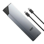 EAGET SE630N M.2 NVMe Single Protocol SSD Enclosure 10Gbps USB 3.2 Type-C External SSD Case, Supports 8TB Max
