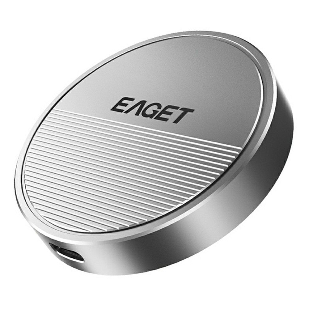 EAGET SE880 M.2 NVMe Magnetisk SSD-kabinet, aluminiumlegering, 10 Gbps Type-C Eksternt SSD-kabinet