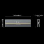 EAGET SE2100 M.2 NVMe SSD Enclosure 20Gbps USB 3.2 Gen2X2 Type-C Aluminum Alloy External SSD Case