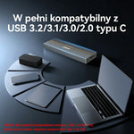 EAGET SE2100 M.2 NVMe SSD Enclosure 20Gbps USB 3.2 Gen2X2 Type-C Aluminum Alloy External SSD Case