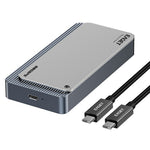 EAGET TSE8500 M.2 NVMe Kabinet 80Gbps USB-C 4.0 8TB Understøttelse Aluminiumslegering Eksternt Harddisk-kabinet