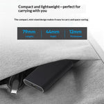 BLUEENDLESS MSATA SSD Enclosure Type-C USB3.1 Gen1 Aluminum Alloy Heat Dissipation External Reader for Laptop Old SSD