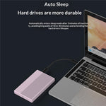 BLUEENDLESS MR23G 2.5 Inch SATA Hard Drive Enclosure USB 3.0 Type-C External HDD SSD Case for Laptop PC TV PS4 Router