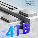 BLUEENDLESS U23Q Tyk Version 2.5 Tommer Harddisk Kabinet USB3.0 5Gbps Type-C Understøtter 12.5 / 15mm Drev Op til 4TB