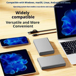 BLUEENDLESS U23Q Tyk Version 2.5 Tommer Harddisk Kabinet USB3.0 5Gbps Type-C Understøtter 12.5 / 15mm Drev Op til 4TB