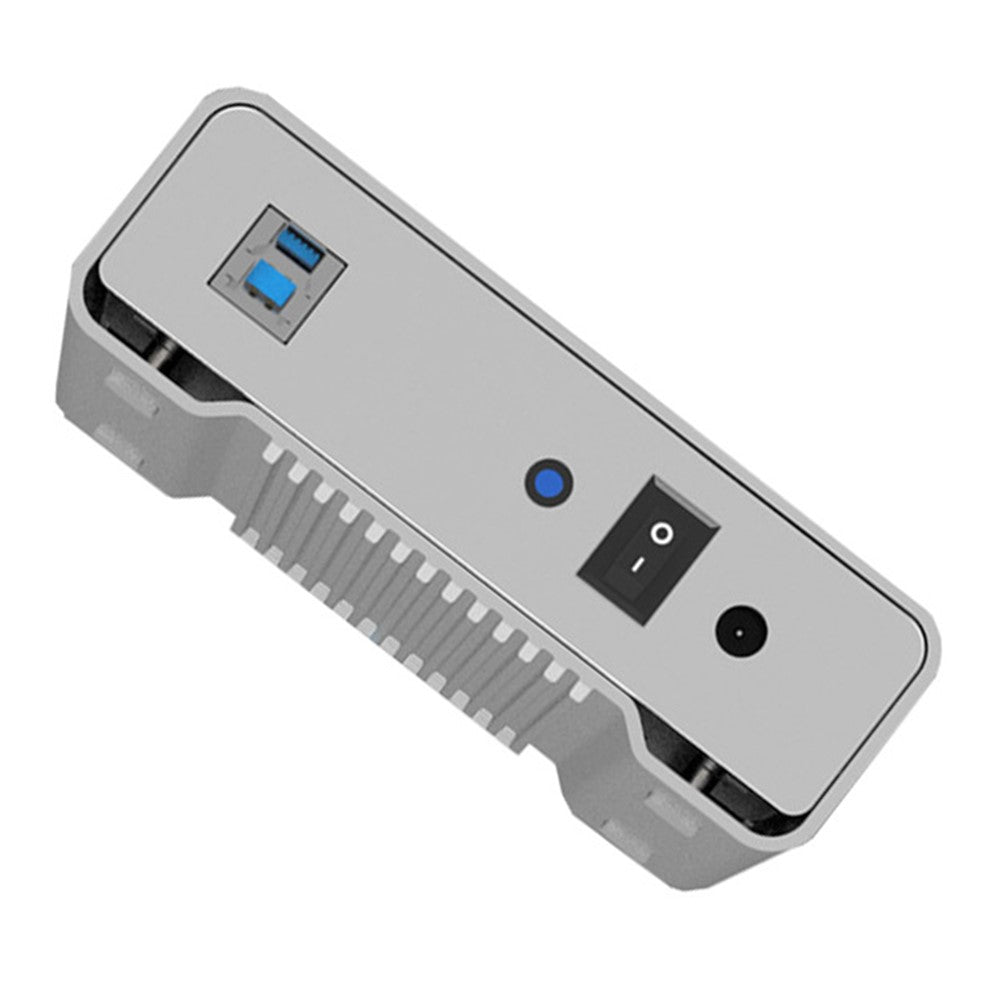 BLUEENDLESS U35Q USB 3.0 Type-B 3.5 Inch SATA Hard Drive Enclosure 20TB Capacity Aluminum Passive Cooling for Desktop