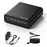 BLUEENDLESS DB2804U4 4-Bay M.2 NVMe SSD Enclosure USB4 40Gbps 32TB Capacity Aluminum RAID Support