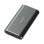 BLUEENDLESS M2402N M.2 NVMe SSD Enclosure 2230 / 2242mm USB3.1 Gen2 10Gbps Type-C Portable External Hard Drive Case for Laptops