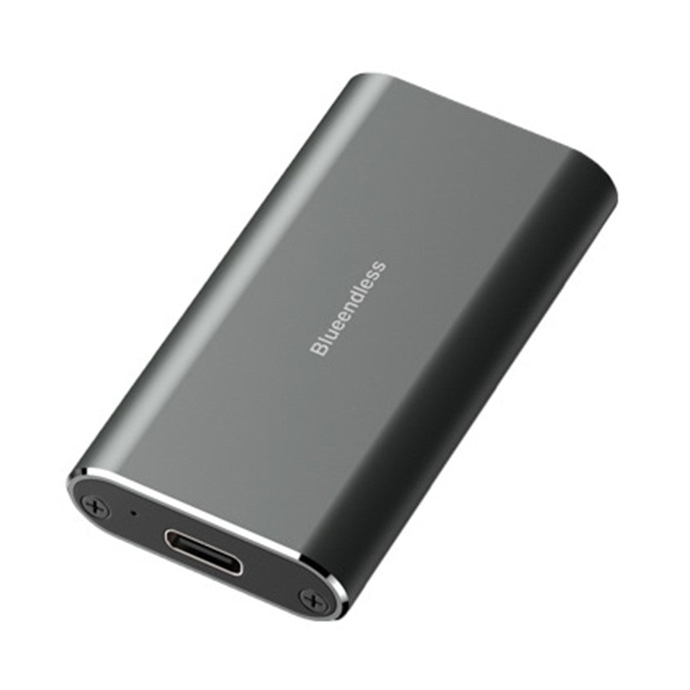BLUEENDLESS M2402N M.2 NVMe SSD Enclosure 2230 / 2242mm USB3.1 Gen2 10Gbps Type-C Portable External Hard Drive Case for Laptops
