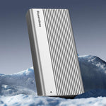 BLUEENDLESS M280U4C USB4 M.2 NVMe SSD Kabinet 40Gbps Turbofan-køling Aluminiumslegering til Thunderbolt 3 / 4 Bærbar