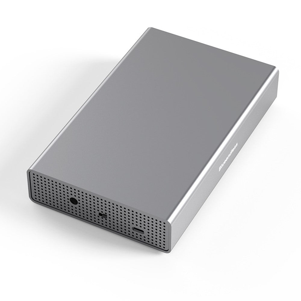 BLUEENDLESS Aluminum Hard Drive Enclosure USB 3.0 5Gbps for 2.5 / 3.5 Inch SATA HDD SSD Up to 20TB