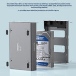 BLUEENDLESS Aluminum Hard Drive Enclosure USB 3.0 5Gbps for 2.5 / 3.5 Inch SATA HDD SSD Up to 20TB