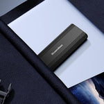 BLUEENDLESS DM2821SN M.2 SSD Enclosure Dual Protocol NVMe SATA USB 3.2 Gen2 10Gbps Passive Cooling External Hard Drive Case