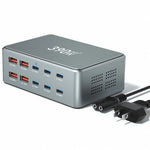 390W GaN Charger Type-C + USB-A 10 Ports Desktop Charging Station for Phone Tablet Laptop