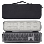 EVA Storage Case Travel Bag for Logitech MX Keys Advanced Wireless Illuminated Keyboard