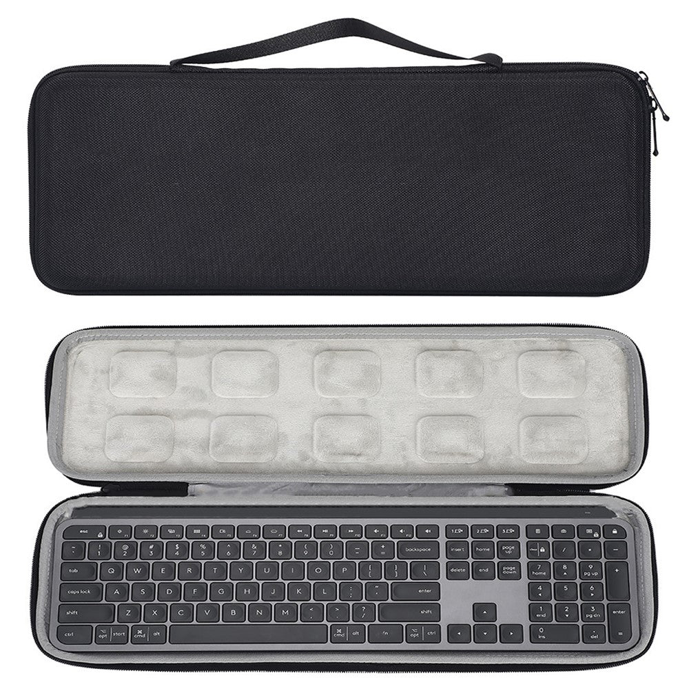 EVA Storage Case Travel Bag for Logitech MX Keys Advanced Wireless Illuminated Keyboard