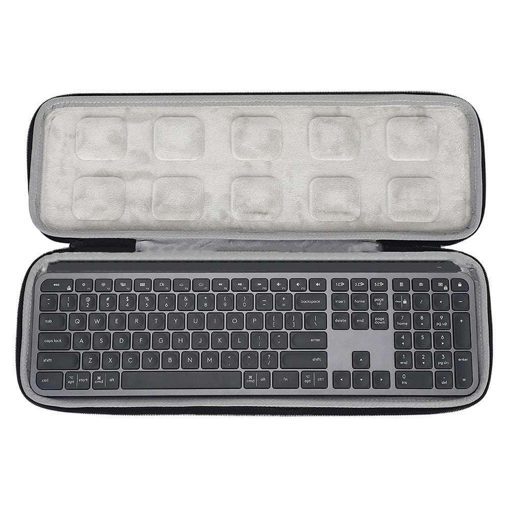 EVA Storage Case Travel Bag for Logitech MX Keys Advanced Wireless Illuminated Keyboard