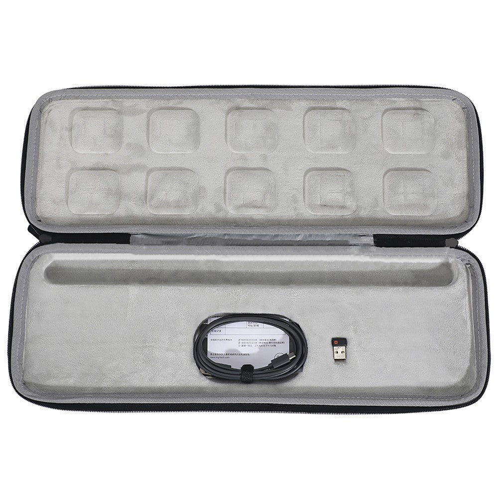 EVA Storage Case Travel Bag for Logitech MX Keys Advanced Wireless Illuminated Keyboard