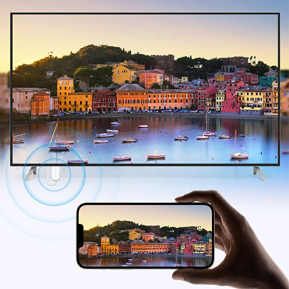 LEMOLERE P1000 Wireless Screen Mirroring Dongle Miracast Adapter HD Display Receiver
