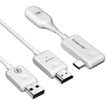 LEMORELE P10 50m Wireless HDTV Transmitter and Receiver Set 1080P 60Hz 5G WiFi HD Extender Kit