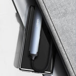 LDNIO DS-144C 4-i-1 USB-C Hub med 3 USB3.0-porte + RJ45 Gigabit Ethernet-adapter til bærbar computer