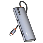 LDNIO DS-17H USB-C Hub 7 in 1 4K HD PD 100W Fast Charging USB3.0 SD TF Card Reader