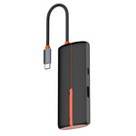 LDNIO DS-25H Type-C Hub 5-in-1 HD 4K 30Hz PD 100W Fast Charging 3 USB3.0 Splitter Adapter