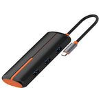 LDNIO DS-25U Type-C Hub 5 in 1 PD 100W Fast Charging 5Gbps High Speed USB 3.0 Adapter