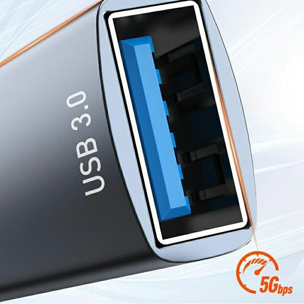 LDNIO DS-74U 4 in 1 Hub USB-A to USB 3.0 5Gbps + 3 Type-C 2.0 Adapter for Laptop PC