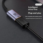 DP020 USB-C hona till DisplayPort 1.4 hane-adapter 8K / 60Hz videokonverteringskabel för MacBook Laptop-skärm