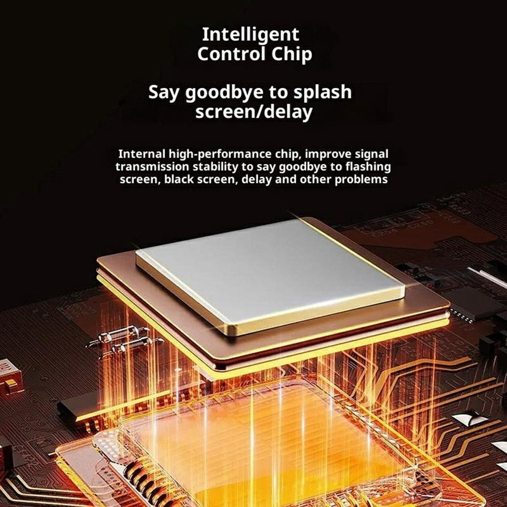 DP020 USB-C hona till DisplayPort 1.4 hane-adapter 8K / 60Hz videokonverteringskabel för MacBook Laptop-skärm